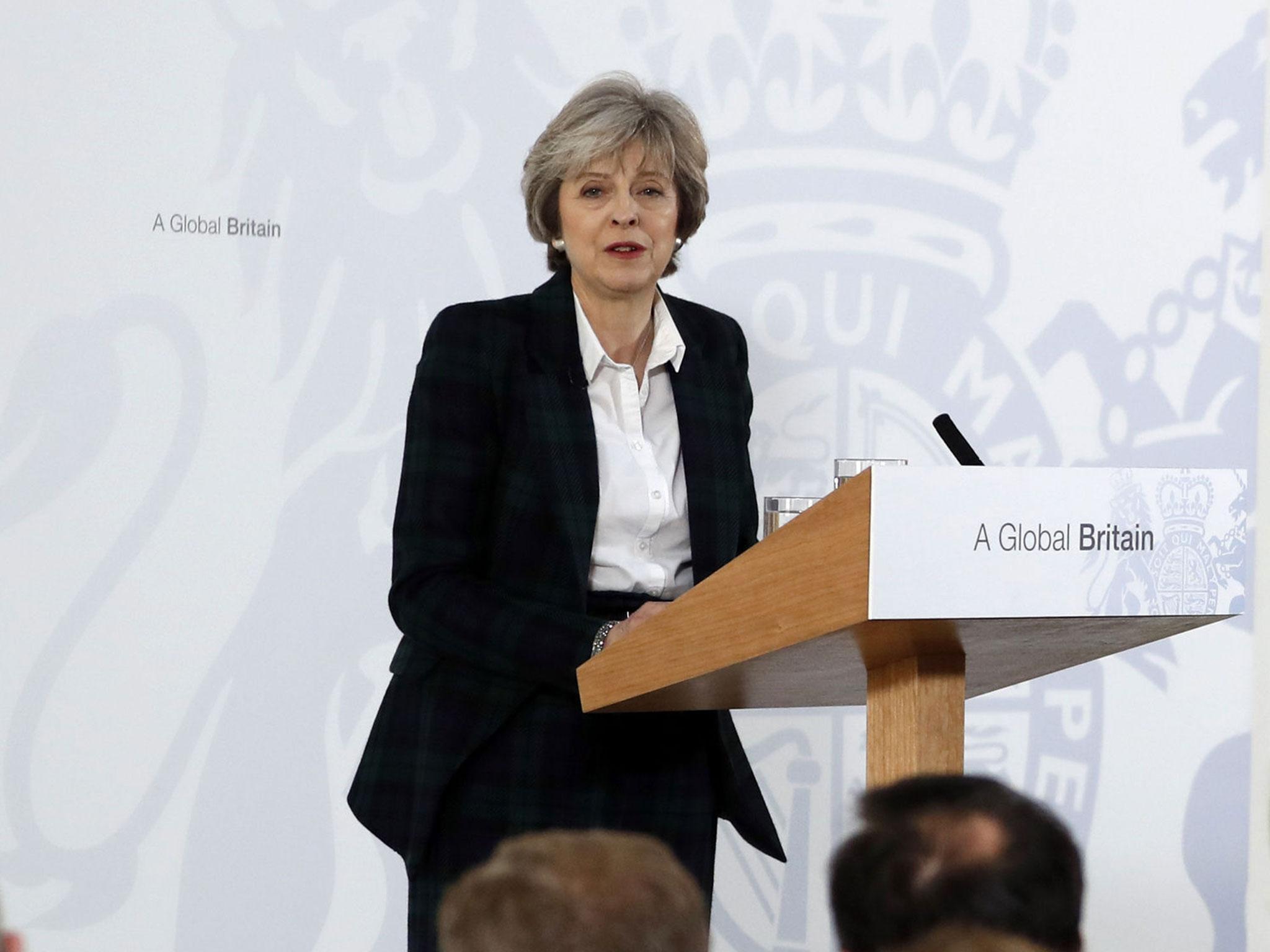 Thumbnail for Theresa May's Brexit speech in full: Prime Minister outlines her 12 objectives for negotiations